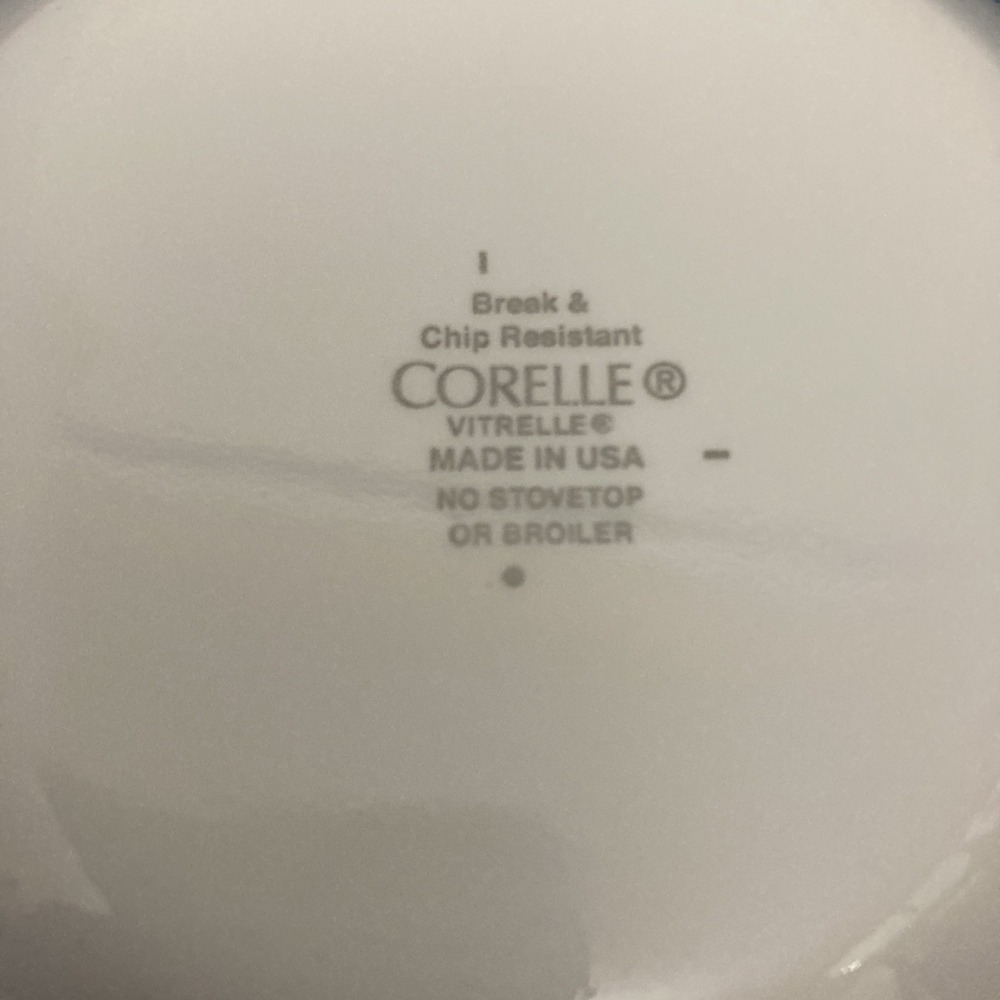Corelle Coordinates Splendor White w/Red Rim Square Soup/Cereal Bowls - Set of 4 - Picture 13 of 13